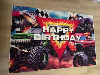 Monster jam banner