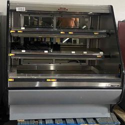 Custom Deli's 4 Ft Multi-Deck Self Service Food Warming Merchandiser