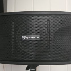Pair Rockville KPS80 8" 800w Speakers 