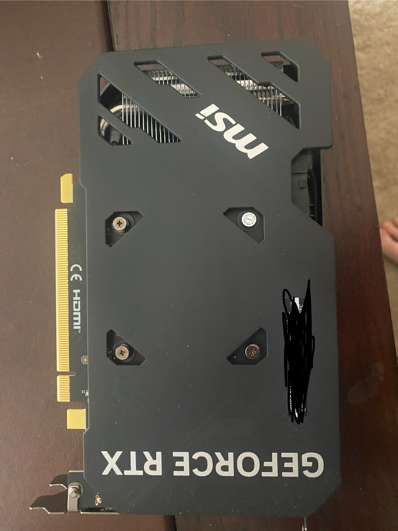 MSI RTX 4060TI