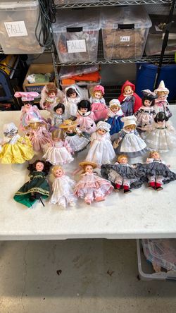 8”Madame Alexander dolls
