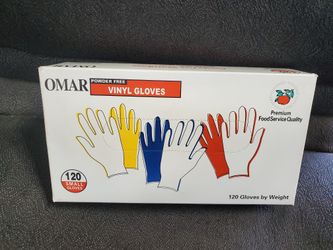 Vinvyl gloves clear one