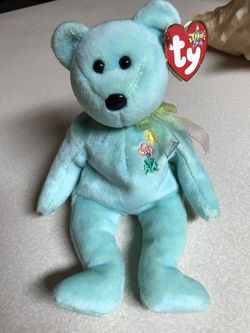 Ty beanie baby bear ( Ariel ) very rare