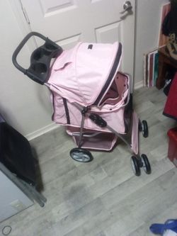 Pet Stroller For 2 Small 