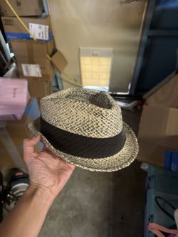 Straw Fedora Hat
