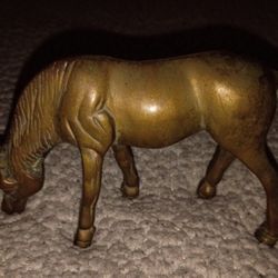 Vintage Brass Horse