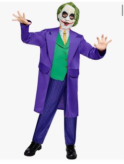 Kids Joker Halloween Costume with Mask