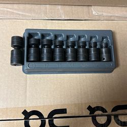 Snap On 3/8 Swivel Impact Socket Set