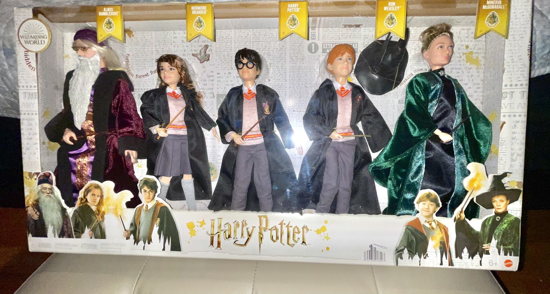 Wizarding world harry Potter 5 Figure Doll Set