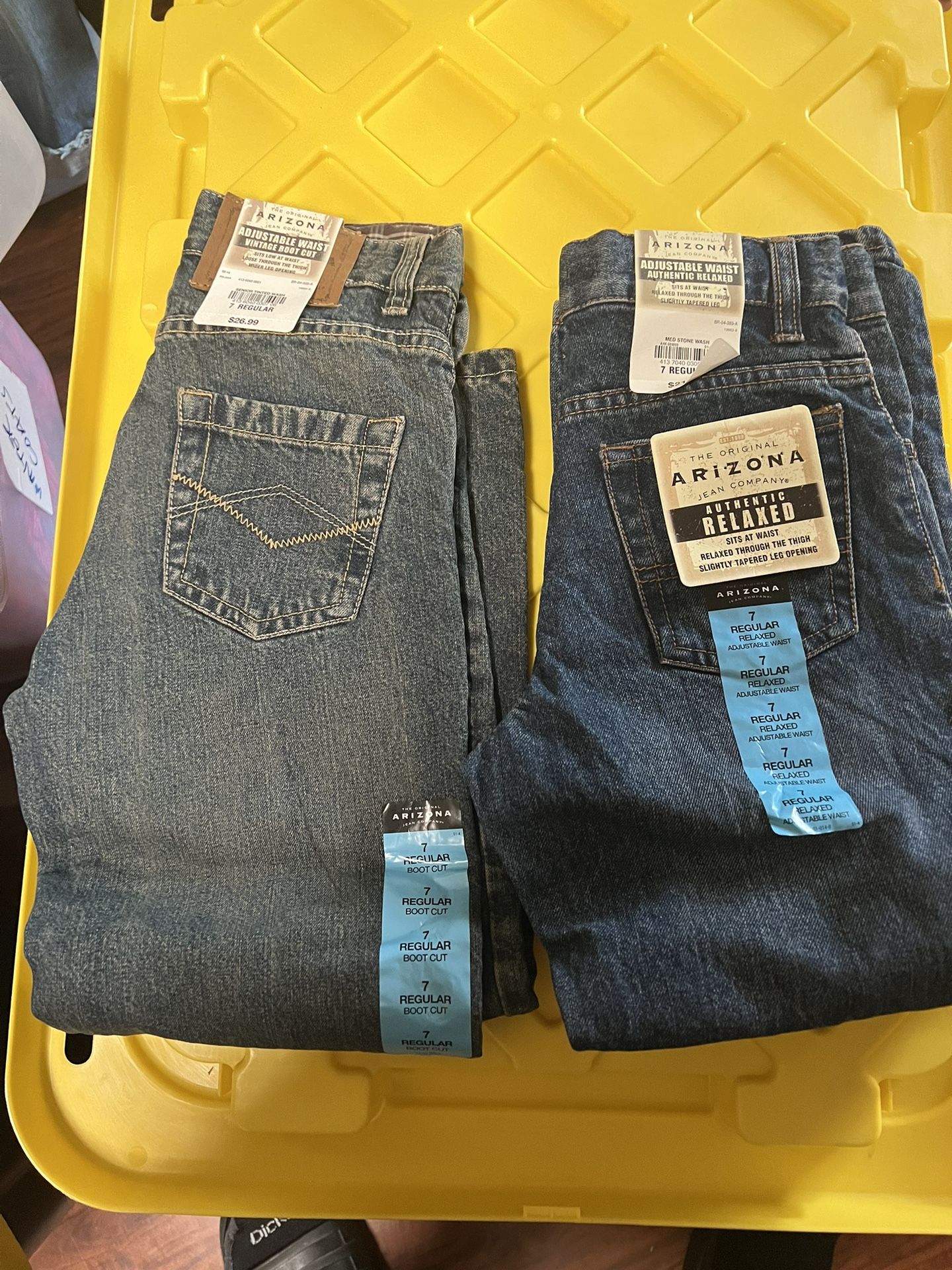 New Arizona Brand Jeans Kids Size 7