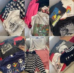 lot of girls / teens clothing- shirts sweaters shorts etc (includes hot topic, coralline, melanie Martinez, my chemical romance)
