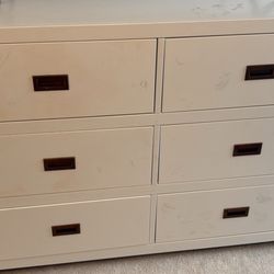 White Dresser With Deep Drawers