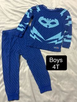 Youth boys 4t pj masks pajama set