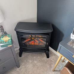 Fireplace space heater