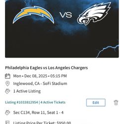 Monday Night Football Tickets 