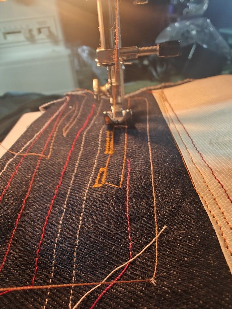 Janome Seeing Machine Working Good.