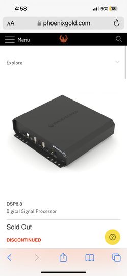Phoenix Gold Dsp8.8