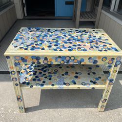 Painted Mahogany Side Table