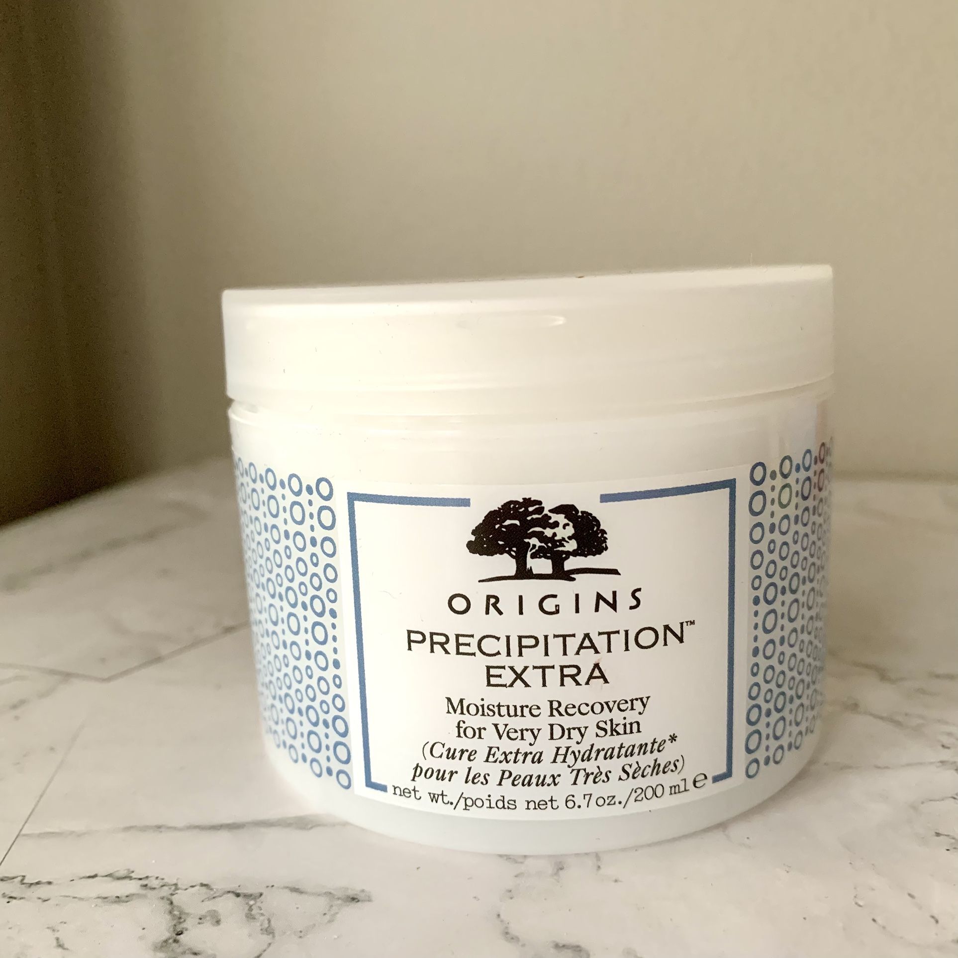 ORIGINS Precipitation Extra Moisture Recovery for Very Dry Skin Cream 6.7 Oz