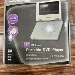 CyberHome 7” LCD Screen Portable DVD Player - LDV 7000