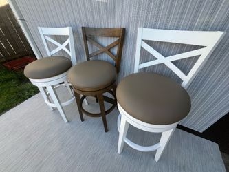 Grace Bar Height Swivel Stool. New, Just Assembled – $70 Each