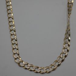 10kt Two Tone Gold Chain 45.8 Grams 