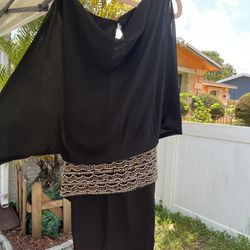 Xoxo Black Dress Size 1/2 NWT