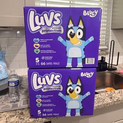 Luvs diapers size 5