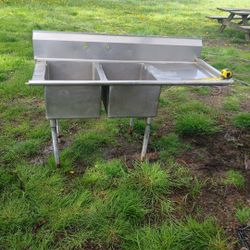 Stainless Outdoor Farm Sink
