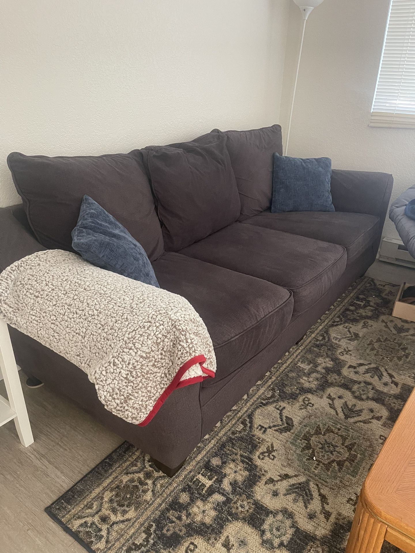 Dark Grey Couch