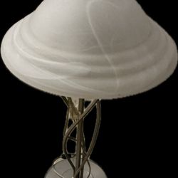 White table lamp