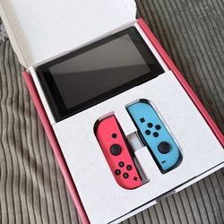 Nintendo Switch (Extended Battery Model) - Complete with Box & Accessories - Great Condition