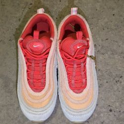 Nike Airmax 97 “Sisterhood” Sz 7 Women’s Chalk Orange