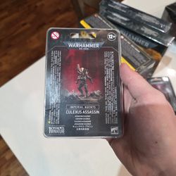 Warhammer 40k Culexus Assassin