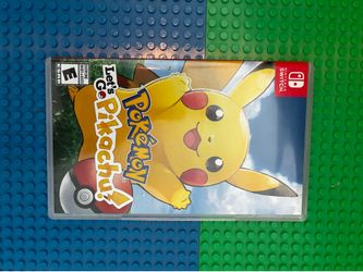 Let’s go pikachu switch game