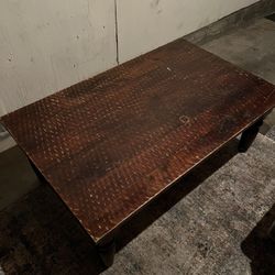 Solid Wood Large Coffee Table