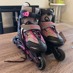 Schwinn Girls Rollerblades Youth Size 1-4 Adjustable