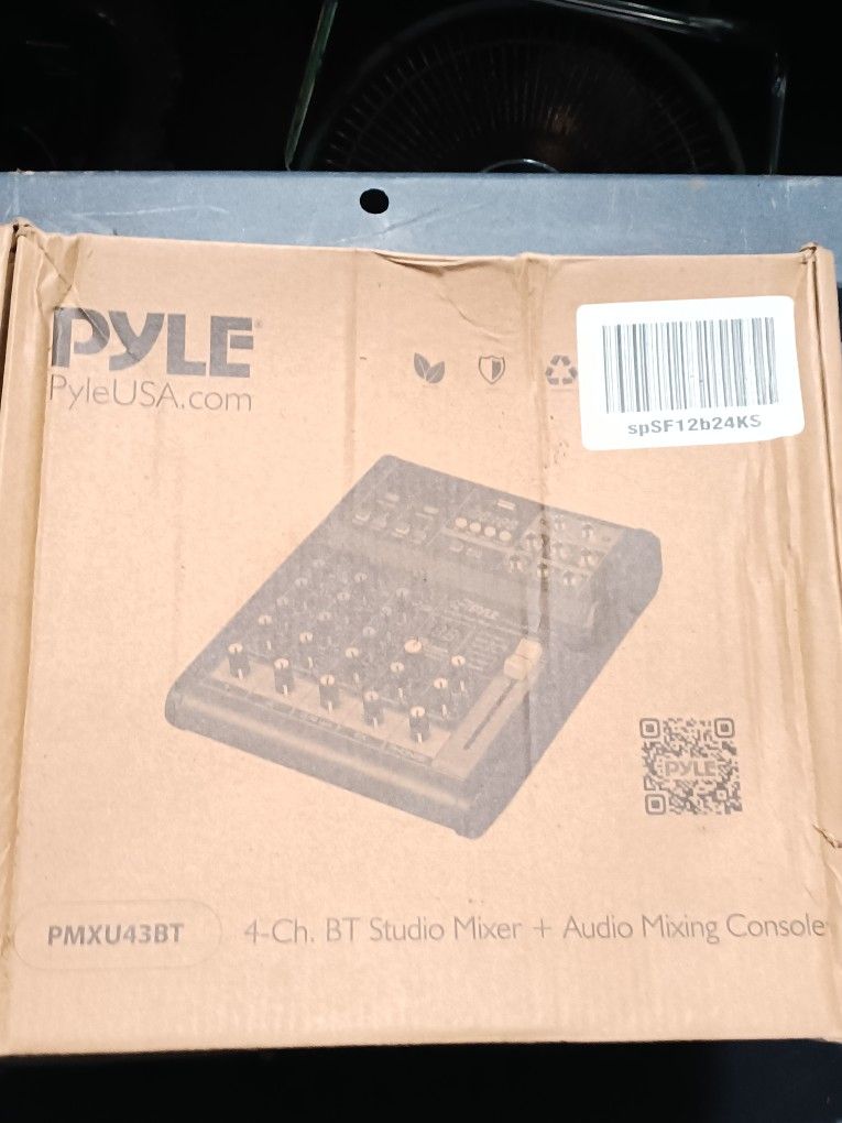 Pyle 4ch BT Mixer