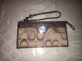 Coach wristlet