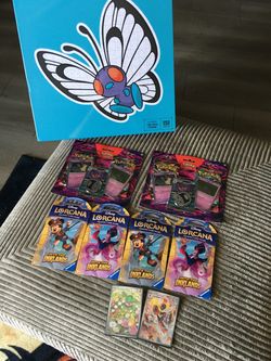 Pokémon and lorcana bundle