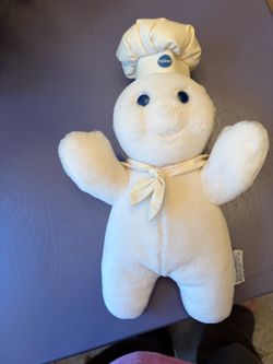 Pillsberry doughboy 25th birthday stuffed toy