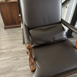 Brown Leather Chair