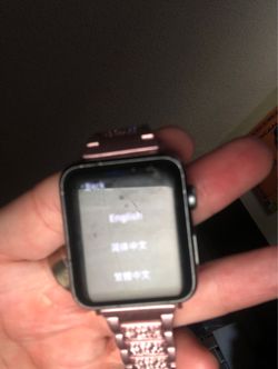 Apple iwatch w/ charger $65