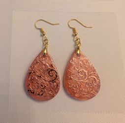 Handmade resin earrings