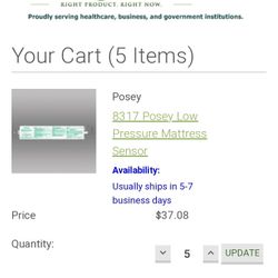 Low Pressure Mattress Sensors