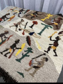 Wool Wall Hanging Tapestry 