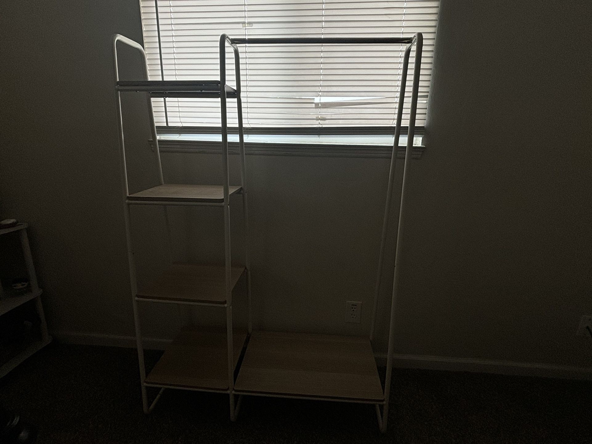 Decorative Clothing & Shoe Rack