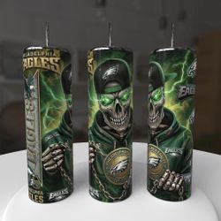 Philadelphia Eagles Football Tumbler
