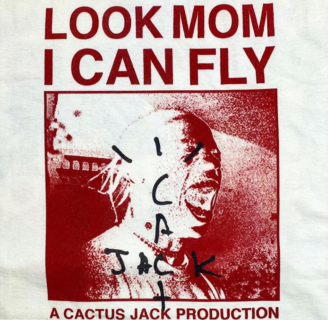 Travis Scott Look mom I can fly merch