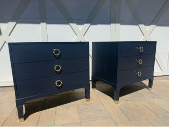 LUXURY 3 Drawer NIGHT STAND SET